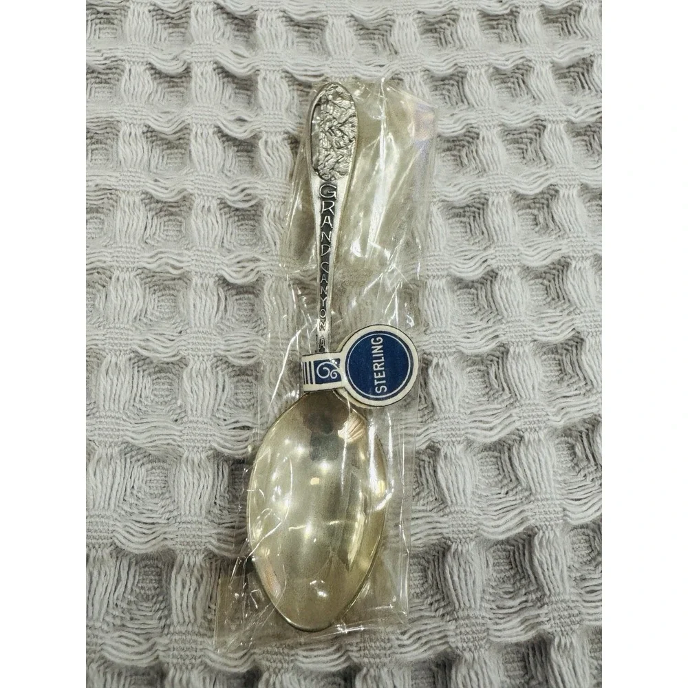 Grand Canyon Sterling Silver Souvenir Spoon New in Box Vintage